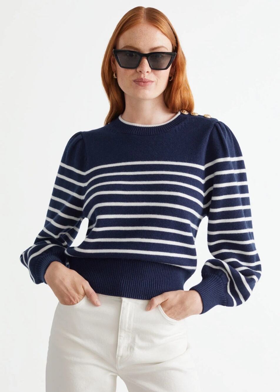 & Other Stories Sailor Stripe Sweater